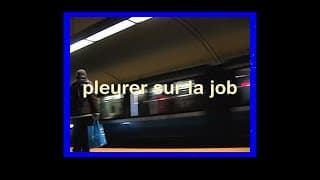 Pleurer sur la job