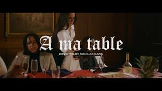 À ma table