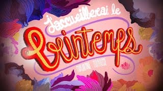 J'accueillerai le printemps